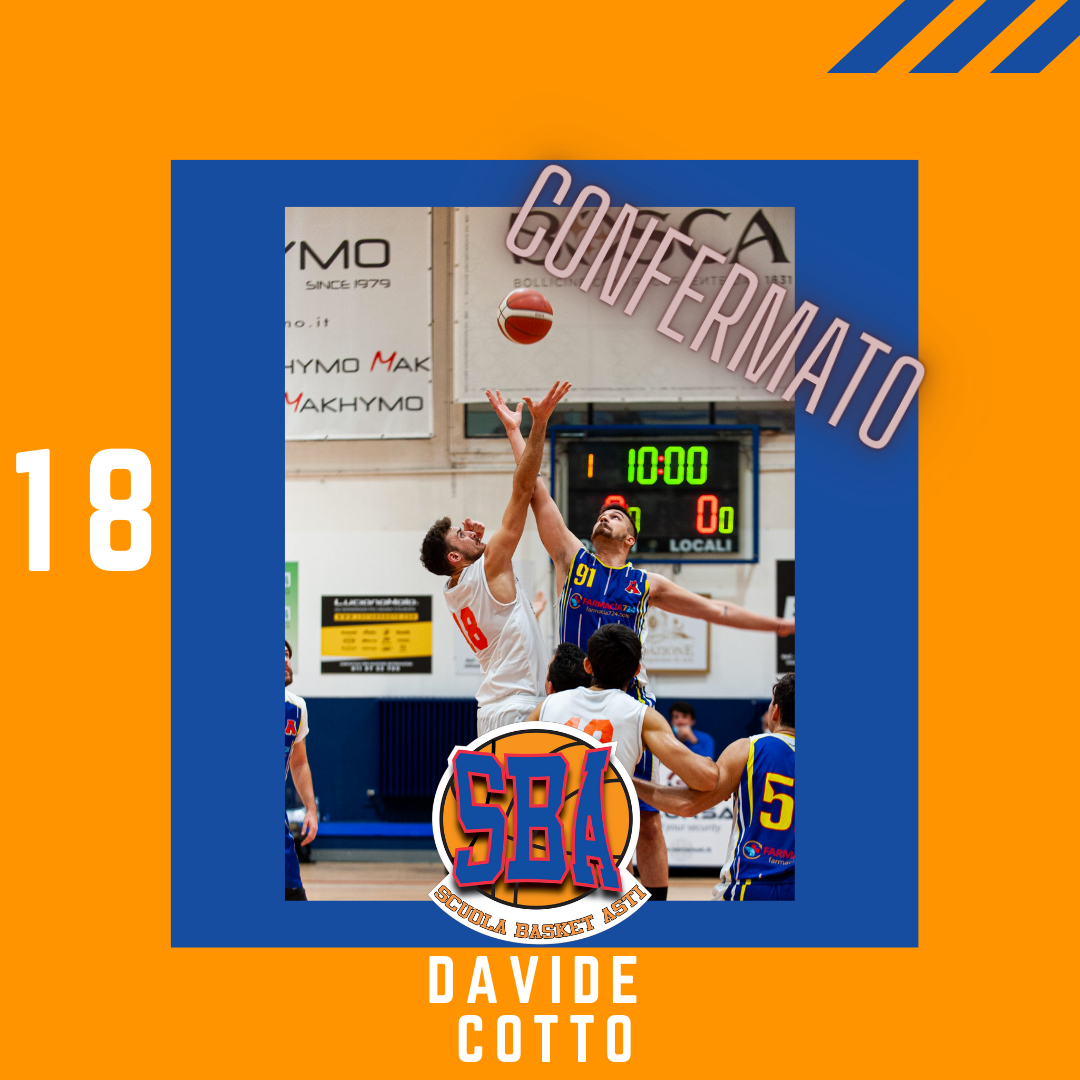 18 – Davide Cotto “BIG” – CONFERMATO