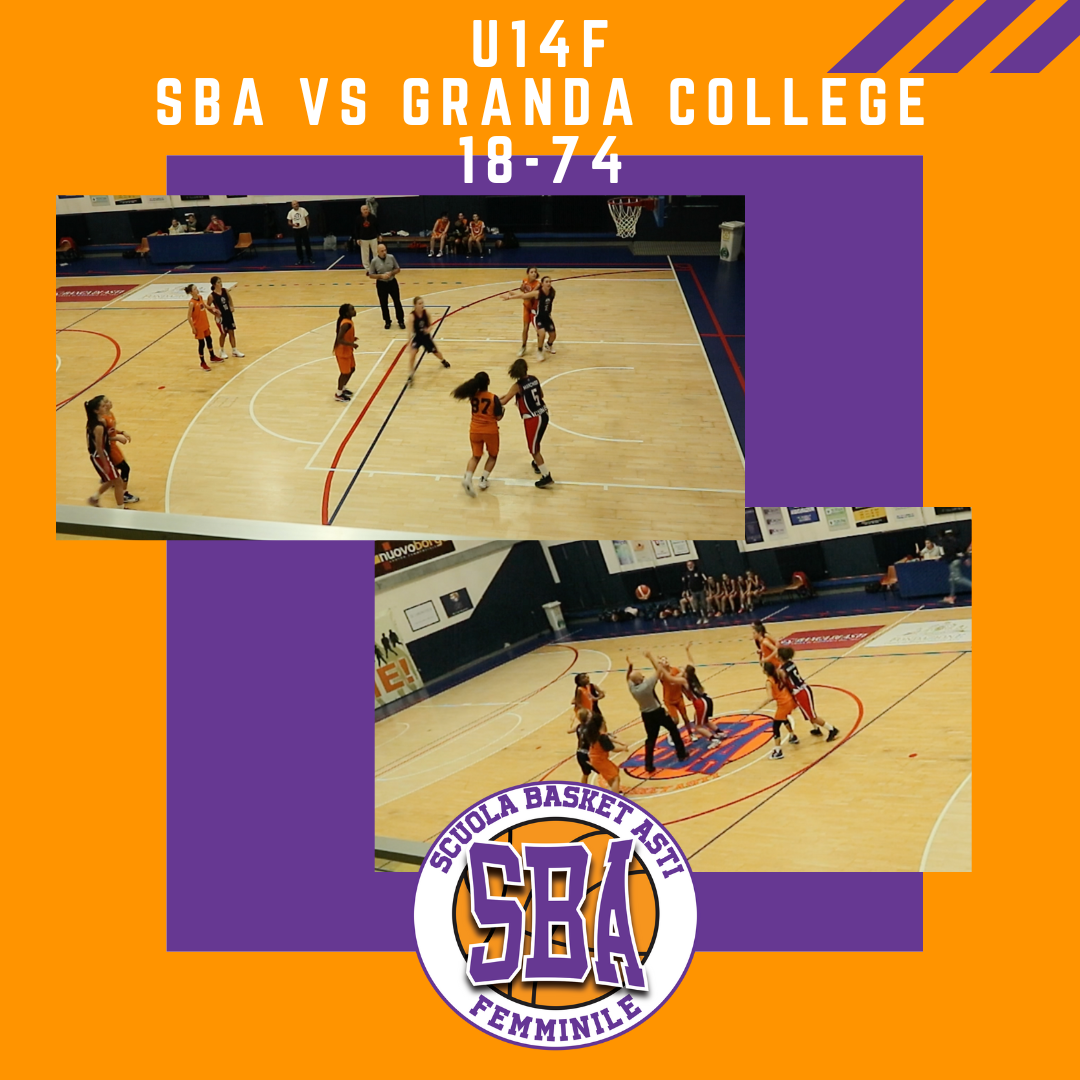 U14F: Quarta partita per le giovani ragazze SBA
