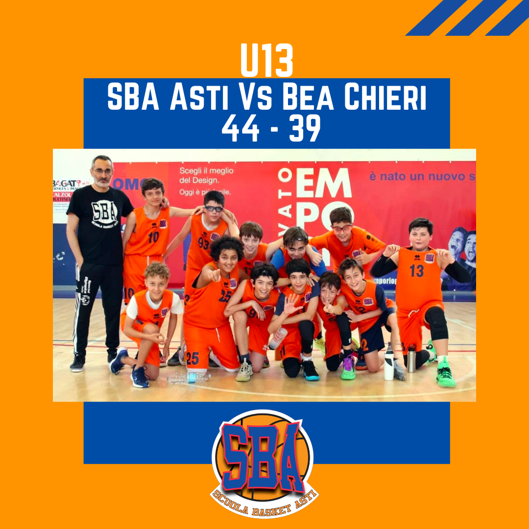 U13: e sono cinque
