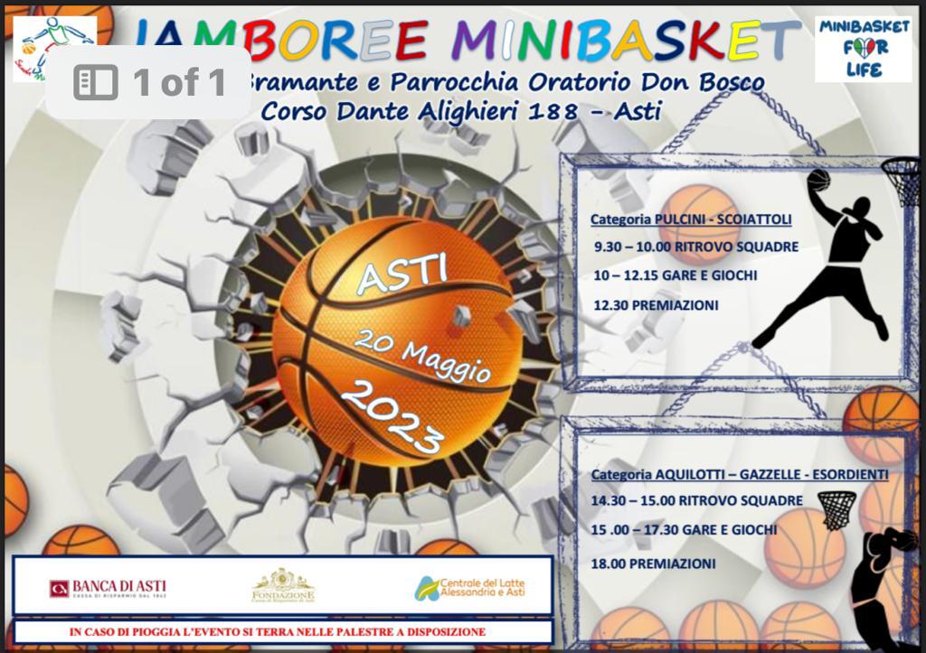 Jamboree 2023 – Pulcini/Scoiattoli/Libellule/Aquilotti/Gazzelle e Esordienti