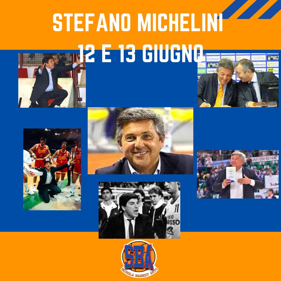 Basketball Day Camp SBA – il 12 e 13 Giugno per due giorni ospita: STEFANO MICHELINI