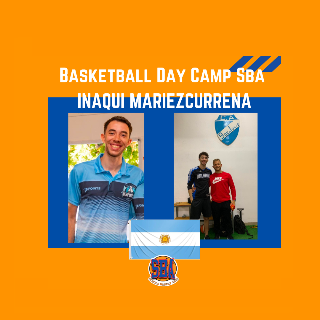Basketball Day Camp SBA – LEZIONI IN LINGUA SPAGNOLA CON INAQUI MARIEZCURRENA