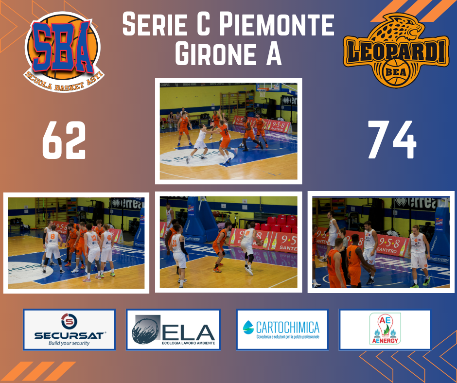 Serie C PIEMONTE: Secursat SBA cede il passo a Chieri nella seconda giornata di Serie C!