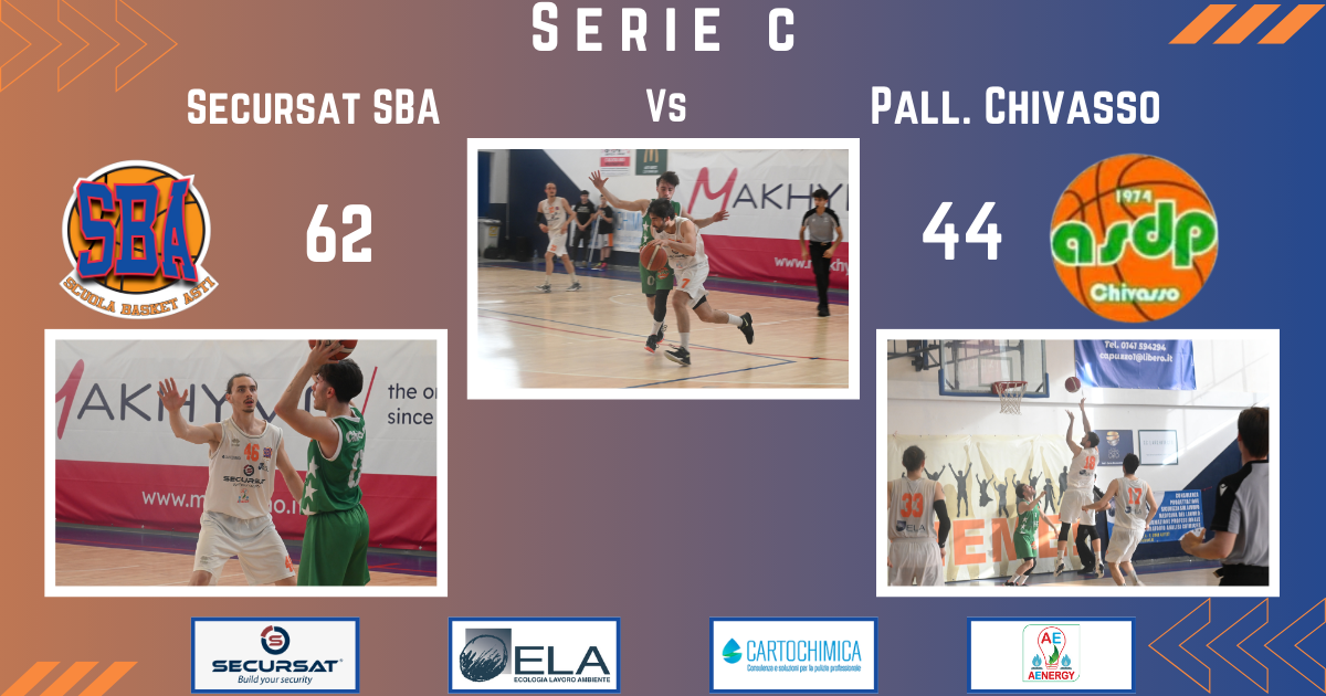Serie C PIEMONTE: la SECURSAT SBA vince ancora e mantiene il primato della Poule Salvezza!