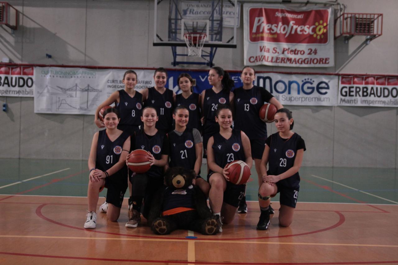 Under 14 Femminile: la SBA perde a Cavallermaggiore, ma la squadra è in crescita!